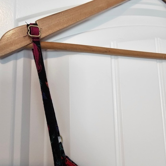 Ava & Vivi Sleeveless Blouse Womens 4X Floral Cinched Top V-Neck Tropical - Picture 5 of 10